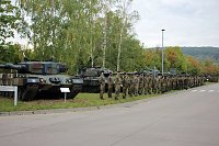 Bild: Panzerkompanie in Bad Frankenhausen verabschiedet 