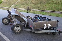 Unfall bei Sondershausen Bild: Unfall bei Sondershausen