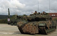 Bild: Kommandeurswechsel beim Panzerbataillon 393 "Th&uuml;ringer L&ouml;we" in der Kyffh&auml;user Kaserne Bad Frankenhausen statt....