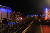 Bild: LKW-Unfall auf der A 38