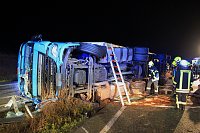 Bild: LKW-Unfall auf der A 38
