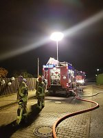 Gartenlaubenbrand in Roßleben Bild: Gartenlaubenbrand in Roßleben