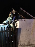 Gartenlaubenbrand in Roßleben Bild: Gartenlaubenbrand in Roßleben