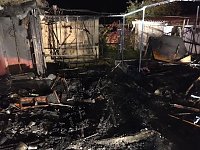 Gartenlaubenbrand in Roßleben Bild: Gartenlaubenbrand in Roßleben