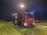 Großeinsatz wegen Gewässerverunreinigung Bild: Großeinsatz wegen Gewässerverunreinigung