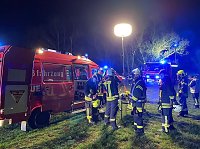 Großeinsatz wegen Gewässerverunreinigung Bild: Großeinsatz wegen Gewässerverunreinigung