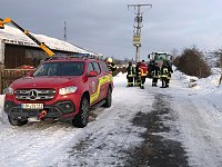 Bild: Scheunendach drohte einzubrechen