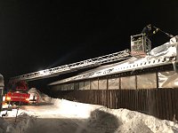 Bild: Scheunendach drohte einzubrechen