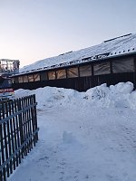 Bild: Scheunendach drohte einzubrechen