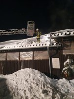 Bild: Scheunendach drohte einzubrechen