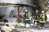 Bild: Autobrand in Niederspier