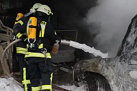 Bild: Autobrand in Niederspier