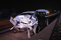 Bild: Unfall auf der Autobahn