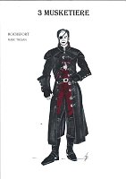 Figurinen aus "3 Musketiere" Bild: Figurinen aus "3 Musketiere"
