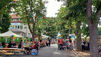 Straßenfest der der Kindervilla in Bad Frankenhausen Bild: Straßenfest der der Kindervilla in Bad Frankenhausen