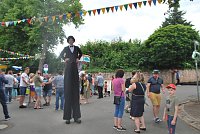 Straßenfest der der Kindervilla in Bad Frankenhausen Bild: Straßenfest der der Kindervilla in Bad Frankenhausen