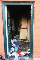 Wohnhaus in Oberspier ausgebrannt Bild: Wohnhaus in Oberspier ausgebrannt