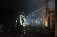 Wohnhaus in Oberspier ausgebrannt Bild: Wohnhaus in Oberspier ausgebrannt