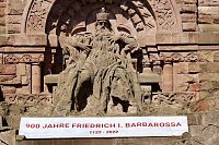 Bild: Festakt auf dem Kyffh&auml;userdenkmal - 900 Jahre Kaiser Friedrich I Barbarossa