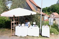 Peter Blei unterwegs in Friedrichsrode Bild: Peter Blei unterwegs in Friedrichsrode