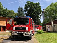 Fahrlässige Brandstiftung auf dem Possen Bild: Fahrlässige Brandstiftung auf dem Possen
