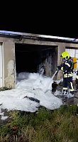 Bild: Garagenbrand in Bad Frankenhausen