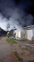 Bild: Garagenbrand in Bad Frankenhausen