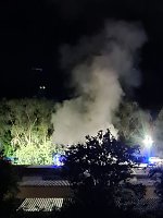 Bild: Garagenbrand in Bad Frankenhausen