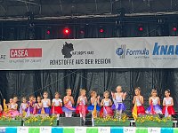 Die Eleven des Tanzstudios Radeva hatten zuletzt viel Bühnenzeit Bild: Die Eleven des Tanzstudios Radeva hatten zuletzt viel Bühnenzeit