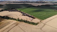 Feldbrand im Kyffhäuserkreis Bild: Feldbrand im Kyffhäuserkreis
