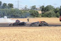 Verhinderter Feldbrand heute Mittag Bild: Verhinderter Feldbrand heute Mittag