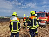 Flächenbrand bei Trebra Bild: Flächenbrand bei Trebra