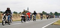 Ausfahrt der MZ und Simson-Freunde Bild: Ausfahrt der MZ und Simson-Freunde