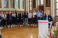 Empfang der Nationalmannschaft in Frankfurt Bild: Empfang der Nationalmannschaft in Frankfurt