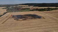 Flächenbrand bei Großfurra Bild: Flächenbrand bei Großfurra