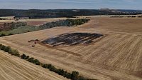 Flächenbrand bei Großfurra Bild: Flächenbrand bei Großfurra