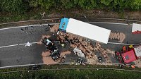 Unfall auf der Bundesstraße 249 nahe Sondershausen Bild: Unfall auf der Bundesstraße 249 nahe Sondershausen