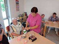 Die Tagespflege in Greußen hatte auch an sehr heißen Sommertagen ein schönes Programm für seine Besucher Bild: Die Tagespflege in Greußen hatte auch an sehr heißen Sommertagen ein schönes Programm für seine Besucher