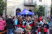 Vorstellung des neuen THC-Teams gestern auf dem Langensalzaer Neumarkt Bild: Vorstellung des neuen THC-Teams gestern auf dem Langensalzaer Neumarkt