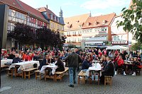 Vorstellung des neuen THC-Teams gestern auf dem Langensalzaer Neumarkt Bild: Vorstellung des neuen THC-Teams gestern auf dem Langensalzaer Neumarkt
