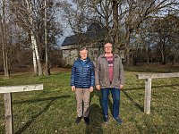 Bild: Ortsteilb&uuml;rgermeister Winfried Schmidt (links) und Mirko Threbank (rechts) k&uuml;mmern sich seit fast 20 Jahren um ihren Ortsteil Gro&szlig;furra.