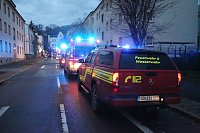 Bild: Schuppenbrand heute Morgen