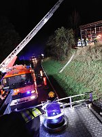 Scheunenbrand in Otterstedt (Archiv) Bild: Scheunenbrand in Otterstedt (Archiv)