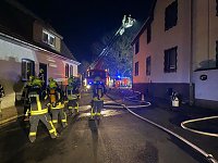 Schornsteinbrand in Niederspier (Archiv) Bild: Schornsteinbrand in Niederspier (Archiv)