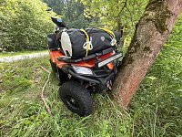 Quad-Unfalll bei Straßburg Bild: Quad-Unfalll bei Straßburg