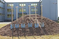 Bild: Spatenstich f&uuml;r den Berufsschulen-Campus II in der Salzstra&szlig;e in Sondershausen