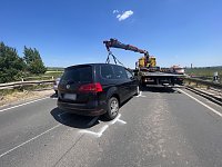 Bild: Unfall heute Mittag bei Bielen