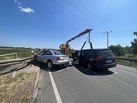 Bild: Unfall heute Mittag bei Bielen