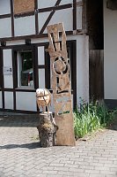 Bild: Peter Blei auf dem 31. Kunstmarkt in Friedrichsrode