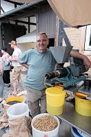 Bild: Peter Blei auf dem 31. Kunstmarkt in Friedrichsrode